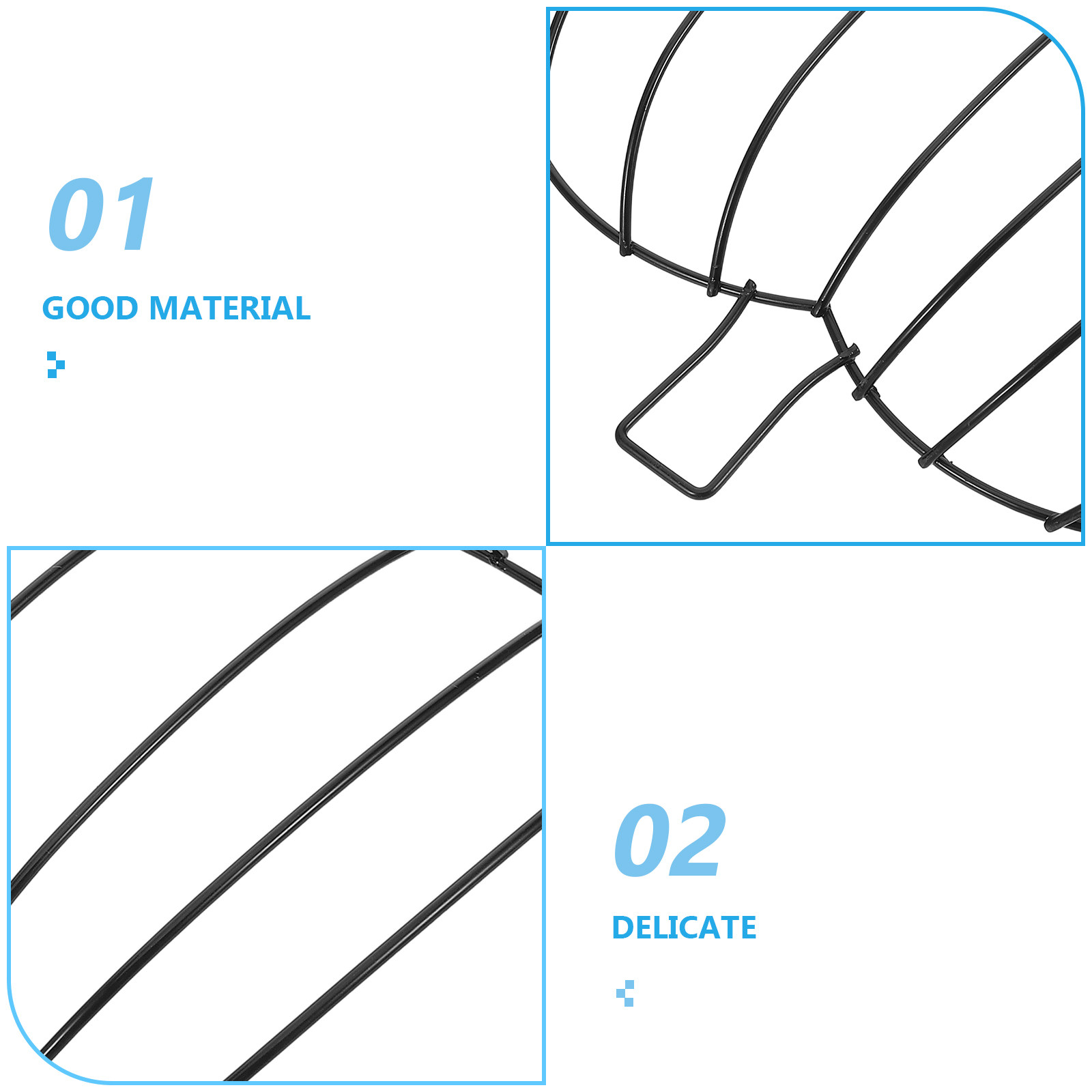 กรอบโลหะรูปฟักทอง 3 ชิ้น สำหรั - Wreath Form Wire บทวิจารณ์และราคา