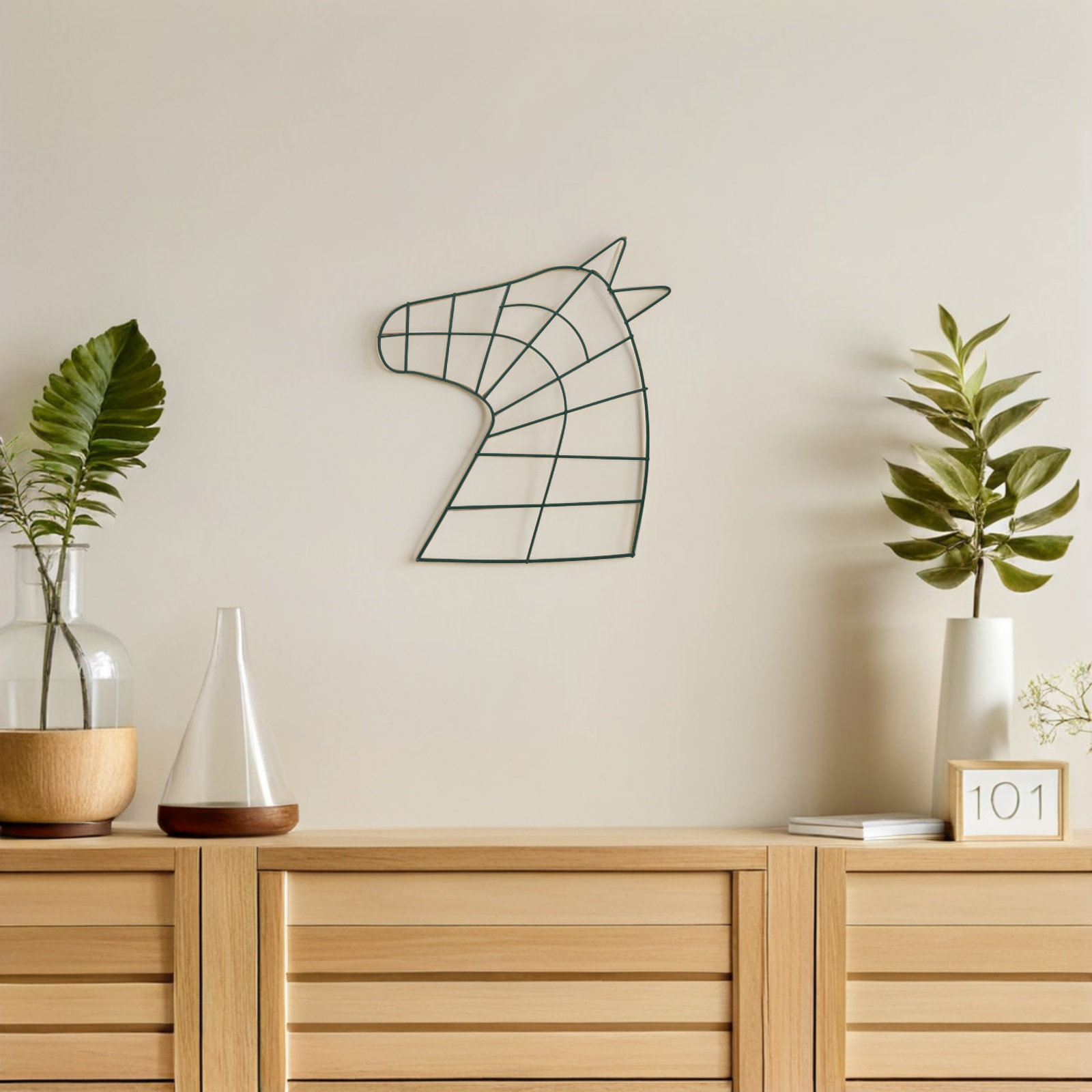 ห่วงลวดโลหะรูปหัวม้า 2 ชิ้น สำ - Wreath Form Wire บทวิจารณ์และราคา
