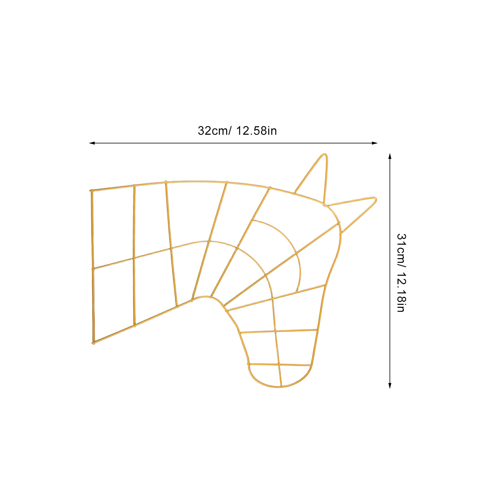 2 ชิ้น โครงลวดสำหรับทำพวงมาลัย - Wreath Form Wire บทวิจารณ์และราคา