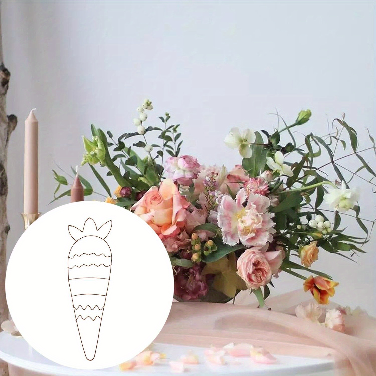 โครงลวดโลหะรูปกระต่ายสำหรับทำพ - Wreath Form Wire บทวิจารณ์และราคา