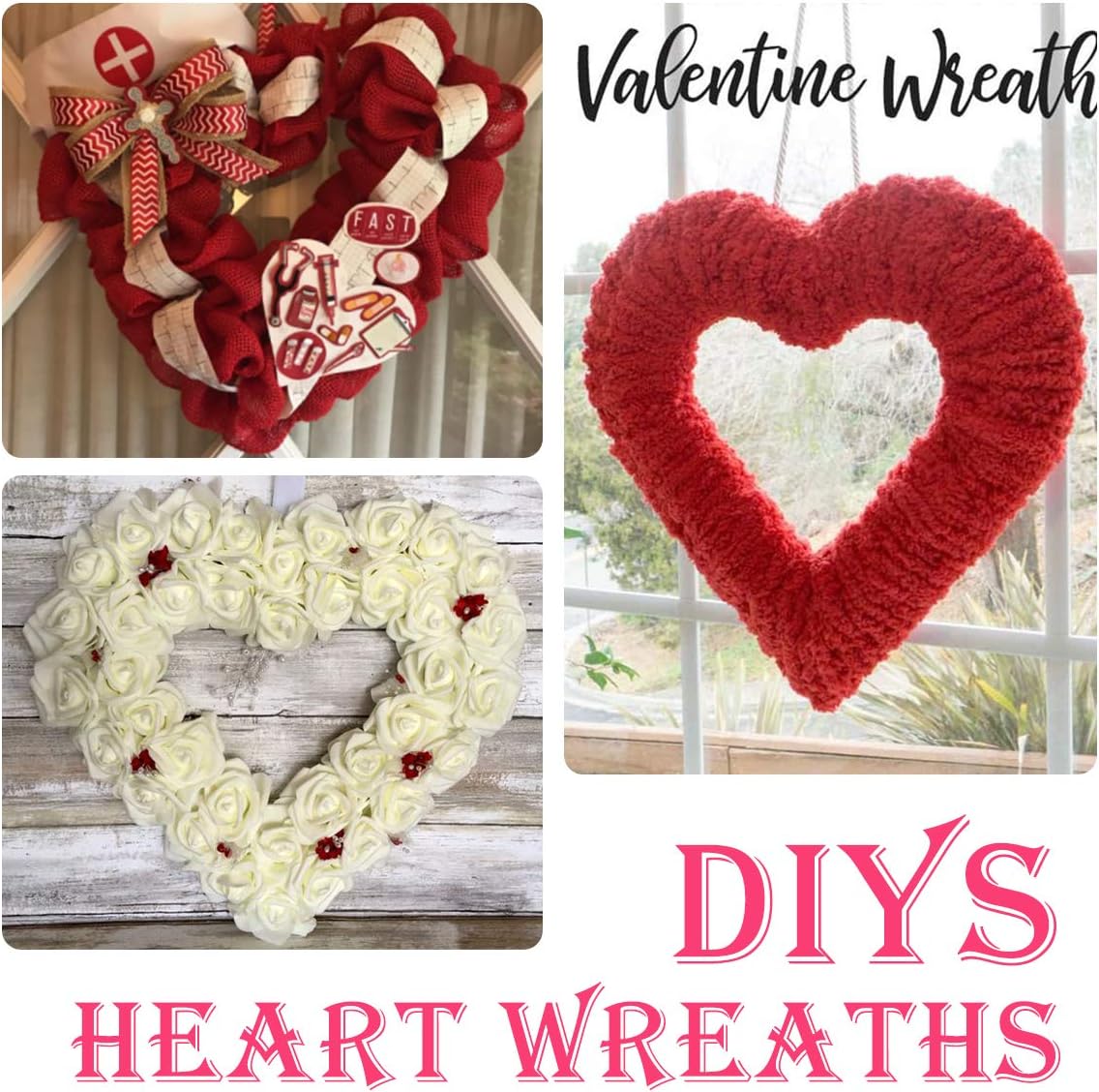 กรอบพวงหรีดโลหะรูปหัวใจพรีเมี่ - Wreath Form Wire บทวิจารณ์และราคา