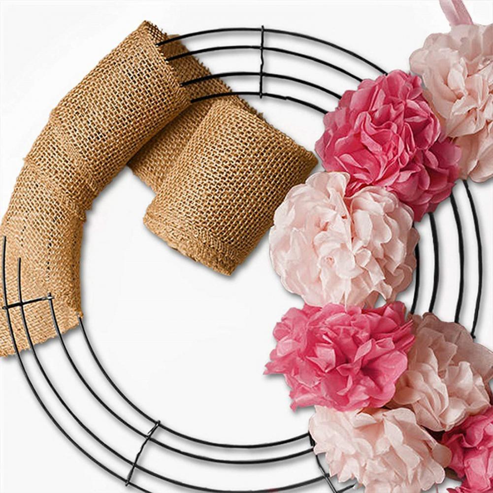 โครงเหล็กสำหรับทำพวงหรีดแขวนผน - Wreath Form Wire บทวิจารณ์และราคา