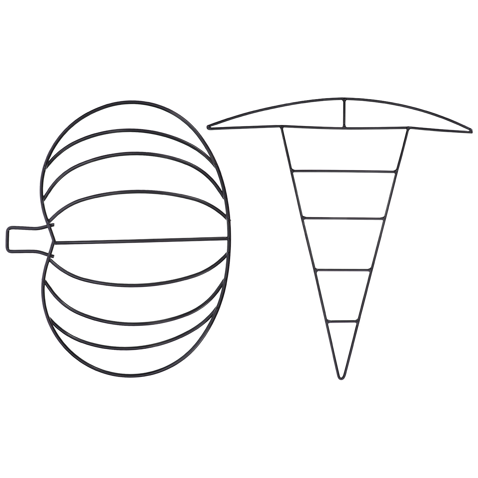 โครงลวดเหล็กรูปทรงฟักทอง 2 ชิ้ - Wreath Form Wire บทวิจารณ์และราคา