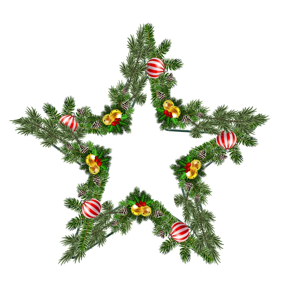 โครงลวดโลหะรูปดาวสำหรับงานประด - Wreath Form Wire บทวิจารณ์และราคา