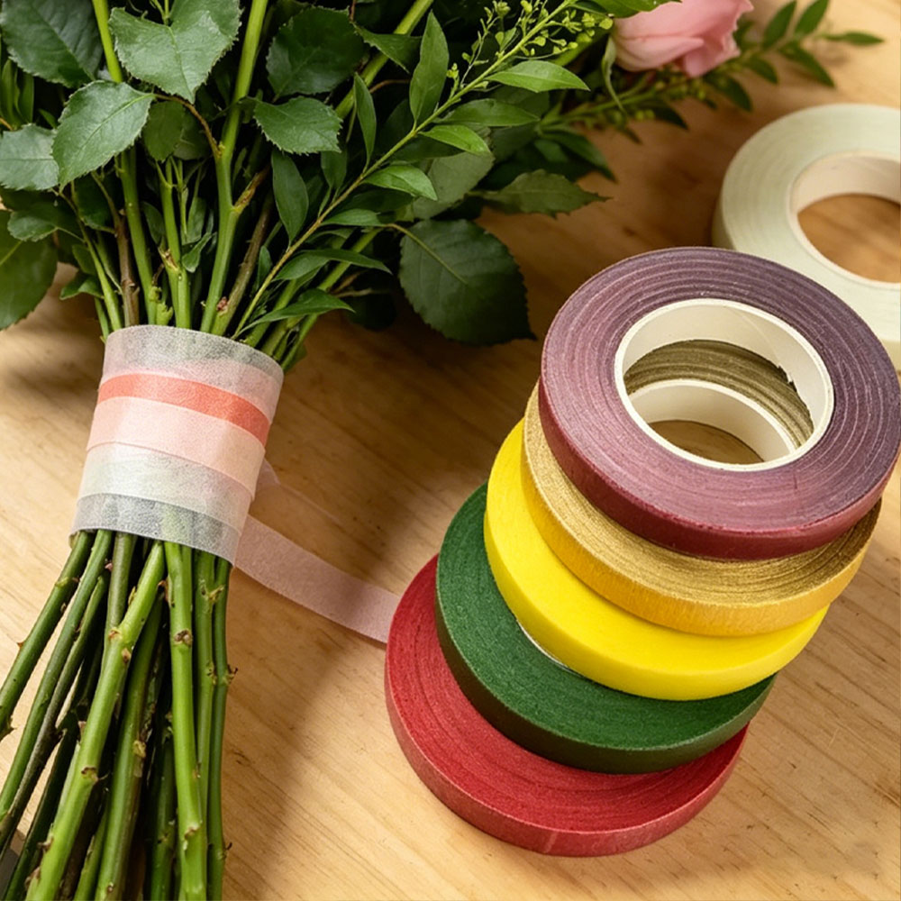 1PC เทปติดก้านดอกไม้สีเขียวเทป - Florist Wreath Supply บทวิจารณ์และราคา